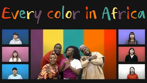 Every color in Africa