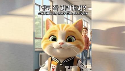 나비와 함께 지켜요, 한동 아너코드!
